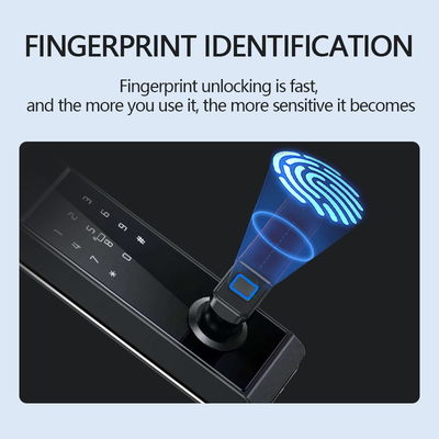 Qleung S810Max Digital Lock Card Key Code Password APP Face Fingerprint Palm Recognition For Home Apartment