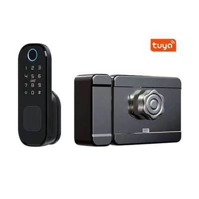 Customized OEM High Precision Multi Language Fingerprint Smart Door Lock with Tuya Wifi App and Remote Control