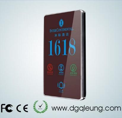 220V Hotel Doorplate Switch with Touch Control and 5-Year Warranty LED Doorplate