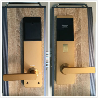 M1 System Hotel Door Lock RFID Card Lock,high Quality Qleung X51 Hotel TASRDC Digital Intelligent Smart Card Lock