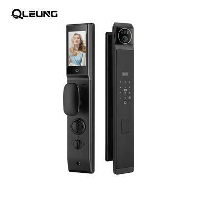 S940MAX Tuya Smart Door Lock with 3D Face Recognition Palmprint LCD Display and HD Camera Keyless Entry
