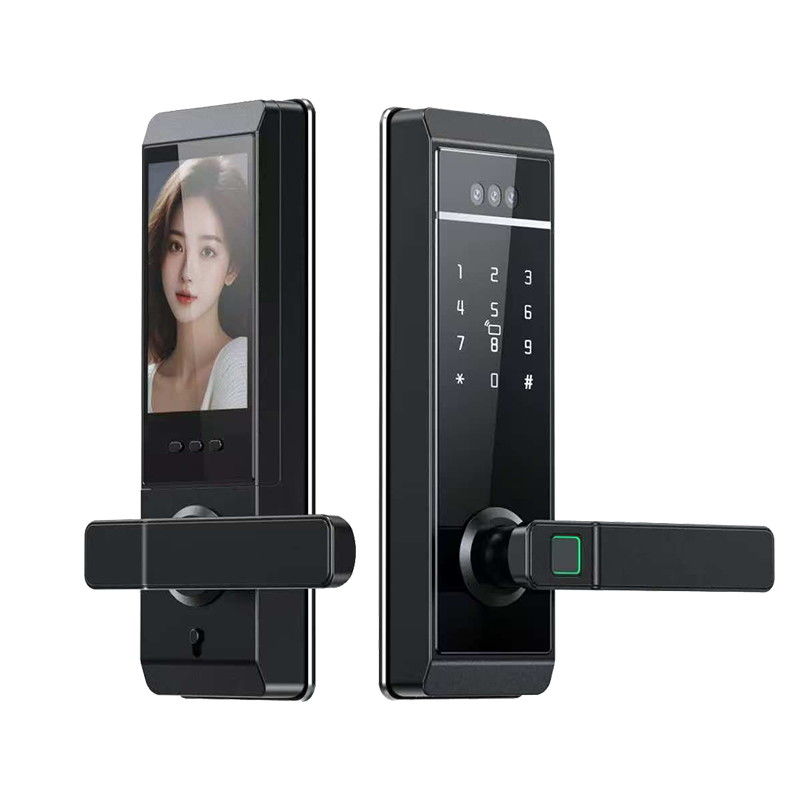 Qleung S810Max Digital Lock Card Key Code Password APP Face Fingerprint Palm Recognition For Home Apartment