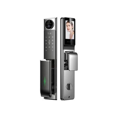 Coffee Gold Tuya Lock 3D Face ID S923MAX Biometrisch slim slot