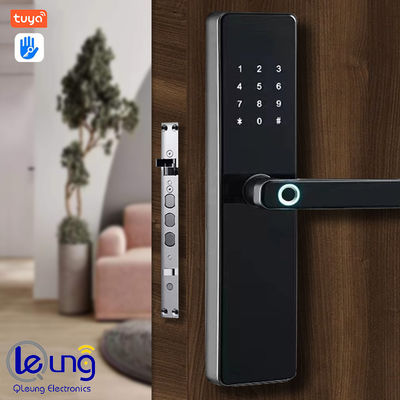 Rode bronzen zinklegering Tuya TTlock Smart Lock voor stalen deuren