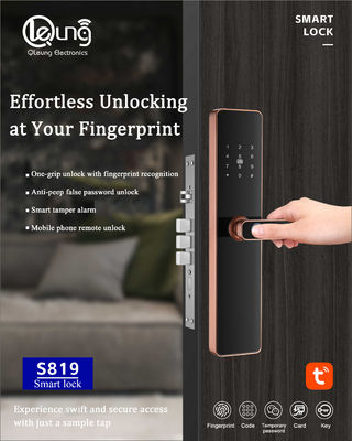 6068 Vingerafdrukslot Tuya TTlock Wifi APP Optioneel