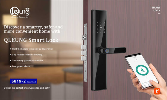 5 kg vingerafdruk Biometrisch deur slot Passcode IC-kaart Bluetooth deur slot