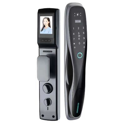 Volledig automatisch camera deur slot USmart Go App Aluminium legering voor appartement