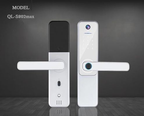 Sliver elektronische deur slot vingerafdruk deur slot CE RoHS goedkeuring