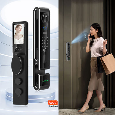 3D Face Intelligent Door Lock S666 Met Intercom Luxe Door Lock