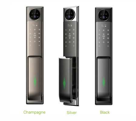 Qleung S923MAX Intelligente video-oproep gezichtsherkenning vingerafdruk slimme deur slot