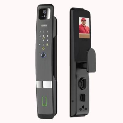 Qleung S924MAX Biometrische vingerafdruk met HD Camera Digitale afstandsbediening Smart Door Lock