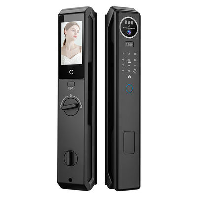 S959Max Slimme deur slot met vingerafdruk 3D Gezicht Palm Herkenning kaart Sleutelcode Multi-ontgrendelen manier