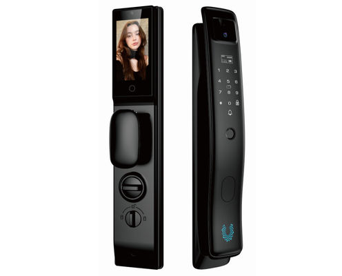 Qleung Volledig automatische 3D Face ID Tuya WIFI APP Afstandsbediening Vingerafdruk Palma Herkenning Card Sleutelcode S958Max Smart Lock