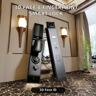 S940MAX Tuya slim deurslot met 3D-gezichtsherkenning Palmprint LCD-scherm en HD-camera Keyless Entry